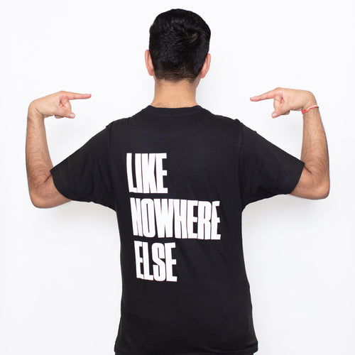 T-Shirt - 'Like Nowhere Else' (Black)